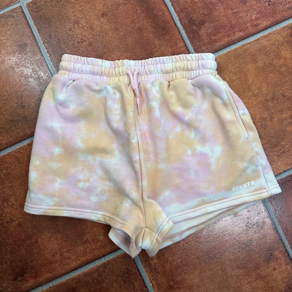 Sarah’s Day X Wild Fox Tie-Dye Extra Soft Shorts w/